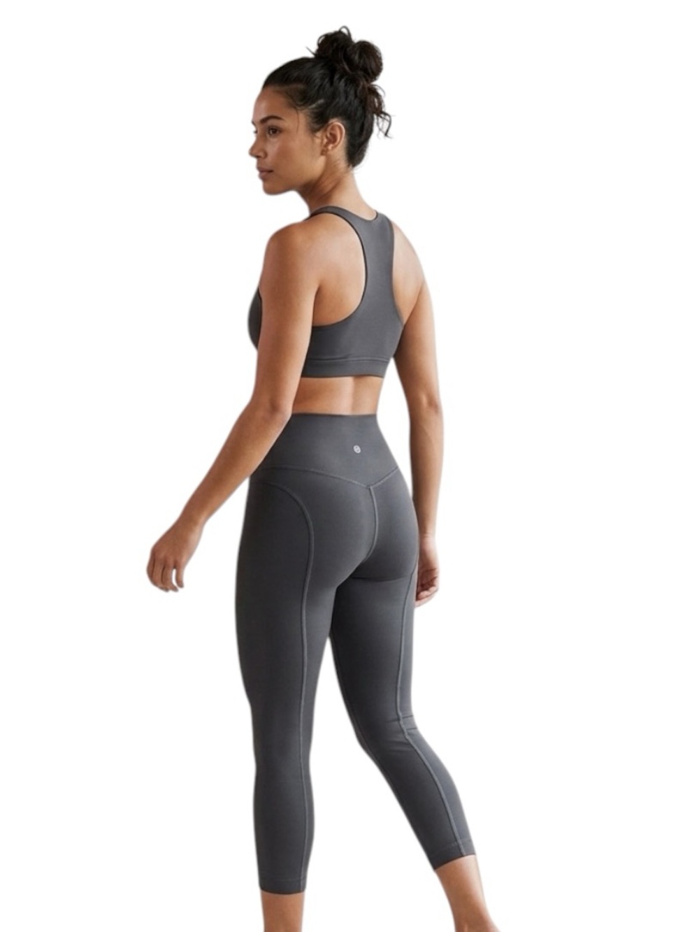 Lululemon Super High-Rise Crop 20” Dark Grey Leggings
